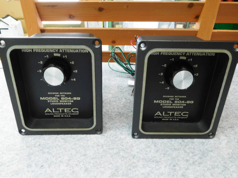 ALTEC 604-8G 用ネットワーク修理実例と価格 – レリック スピーカー