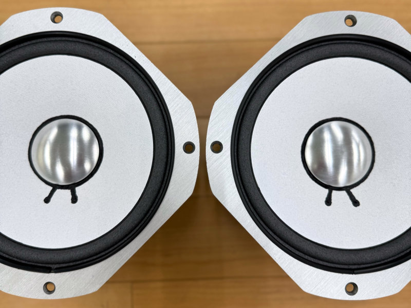 レリックでリコーン、フレーム再研磨したJBL LE8T