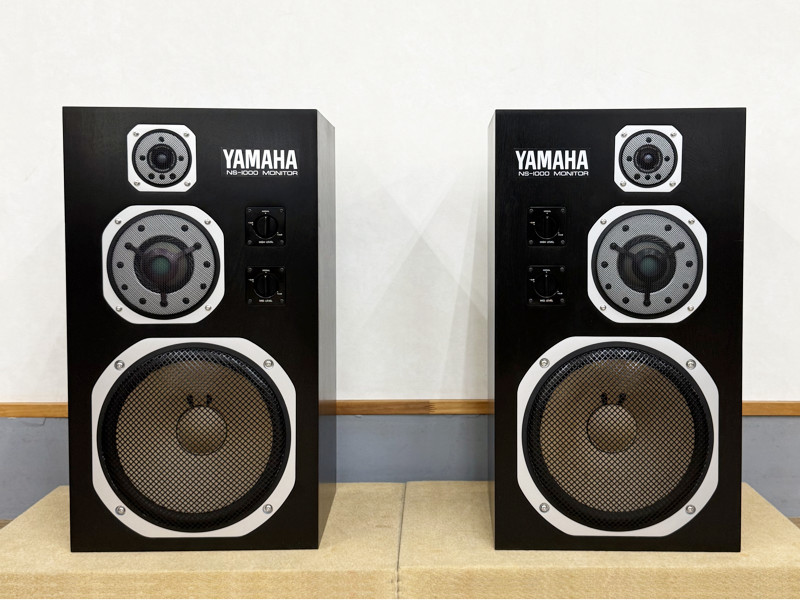 レリックでフルレストアが完了したYAMAHA NS-1000M ペア